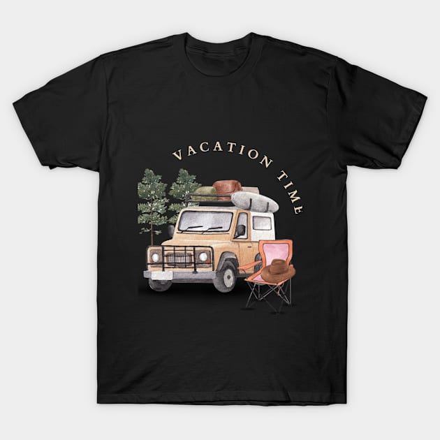 vacation time T-Shirt by TAMALOUT STORE